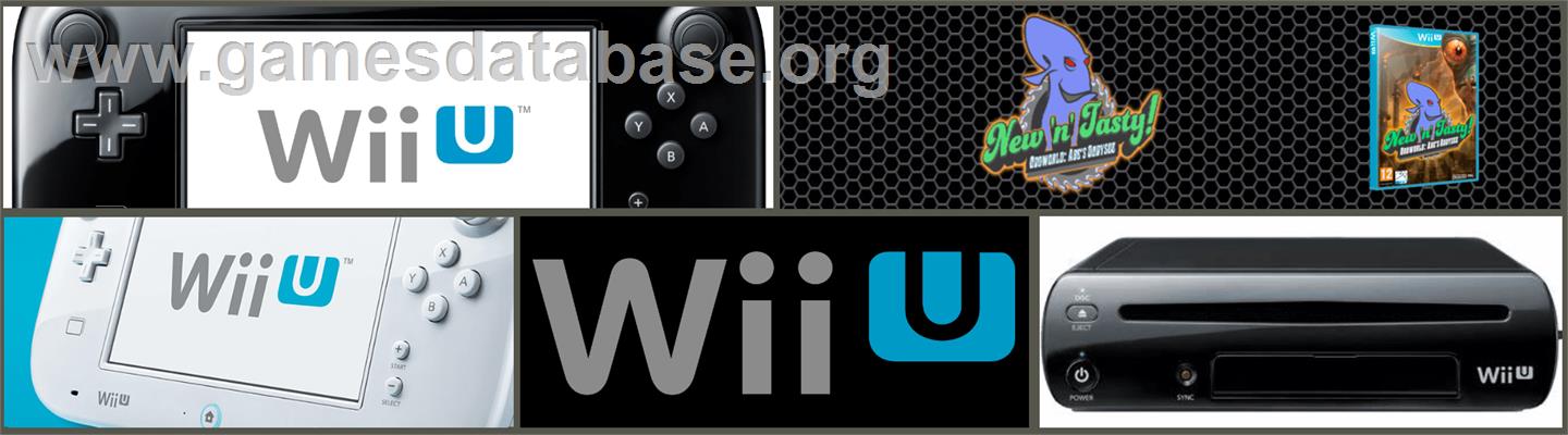 Oddworld - New 'n' Tasty ! - Nintendo Wii U - Artwork - Marquee