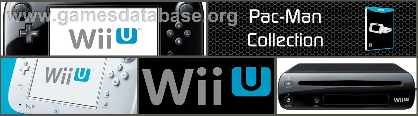 Pac-Man Collection - Nintendo Wii U - Artwork - Marquee