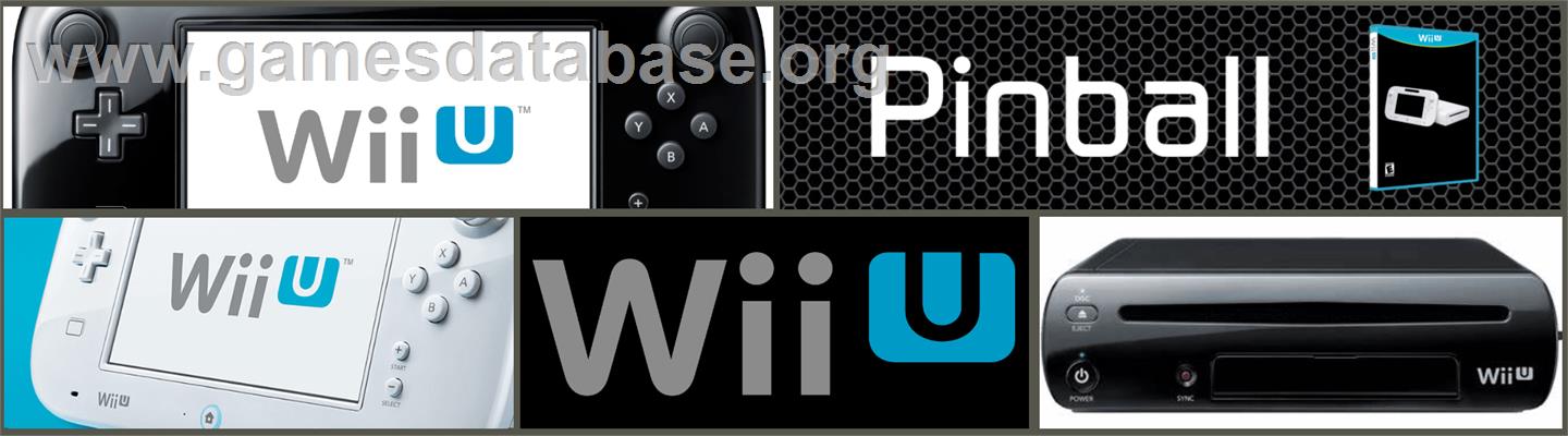 Pinball - Nintendo Wii U - Artwork - Marquee