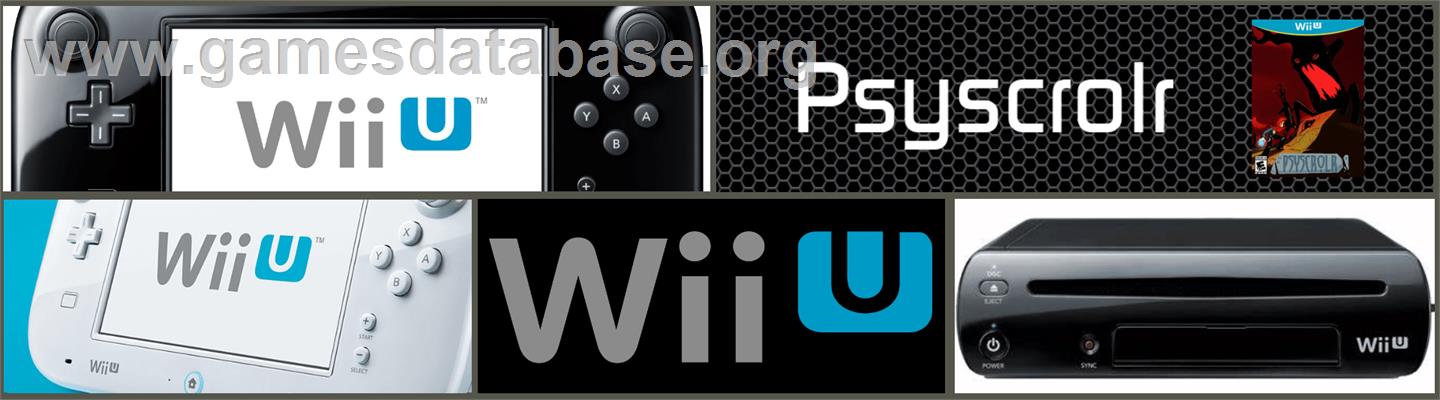 Psyscrolr - Nintendo Wii U - Artwork - Marquee