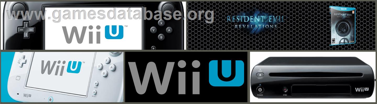 Resident Evil - Revelations - Nintendo Wii U - Artwork - Marquee