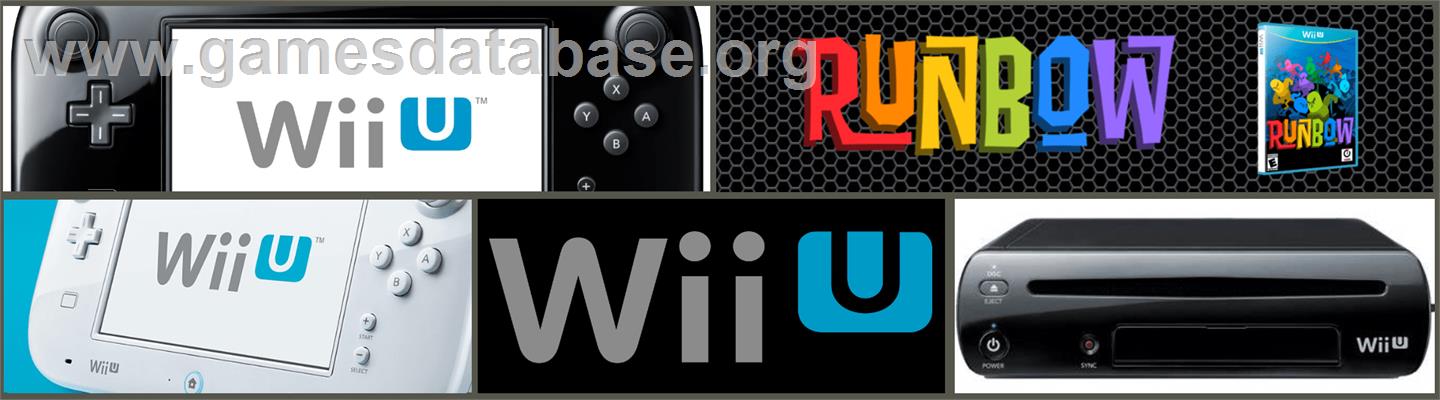 Runbow - Nintendo Wii U - Artwork - Marquee