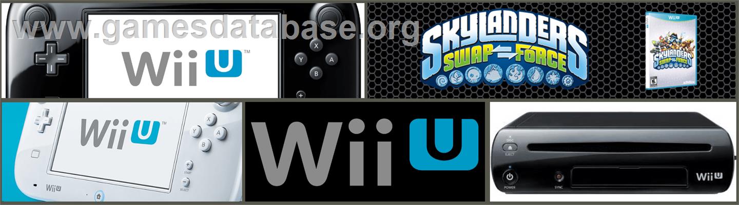 Skylanders Swap Force - Nintendo Wii U - Artwork - Marquee