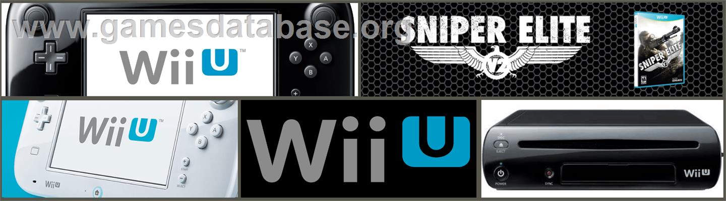 Sniper Elite V2 - Nintendo Wii U - Artwork - Marquee