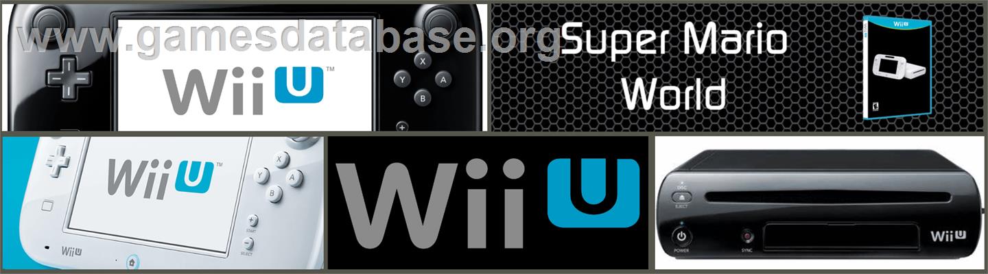 Super Mario World - Nintendo Wii U - Artwork - Marquee