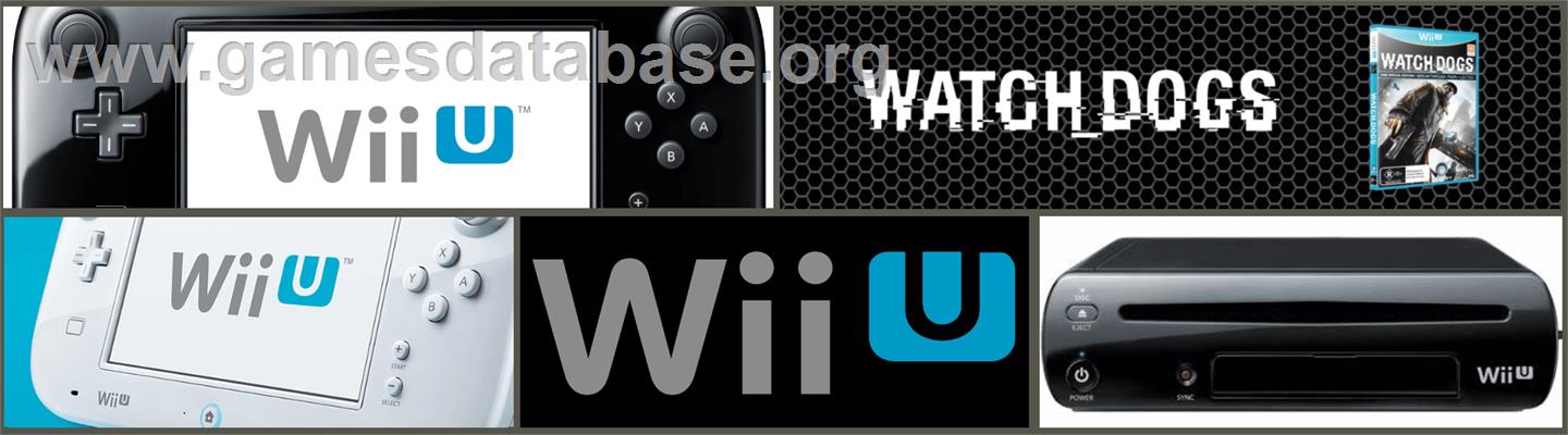 Watch Dogs - Nintendo Wii U - Artwork - Marquee