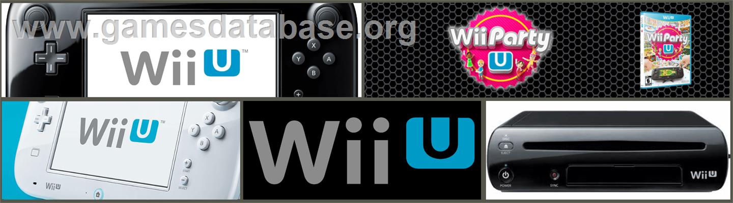 Wii Party U - Nintendo Wii U - Artwork - Marquee
