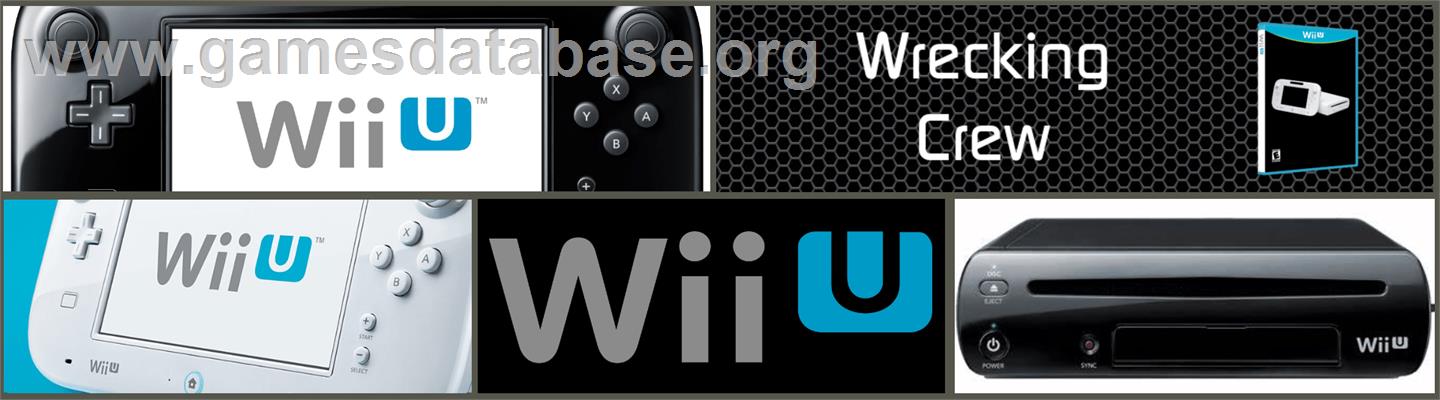 Wrecking Crew - Nintendo Wii U - Artwork - Marquee