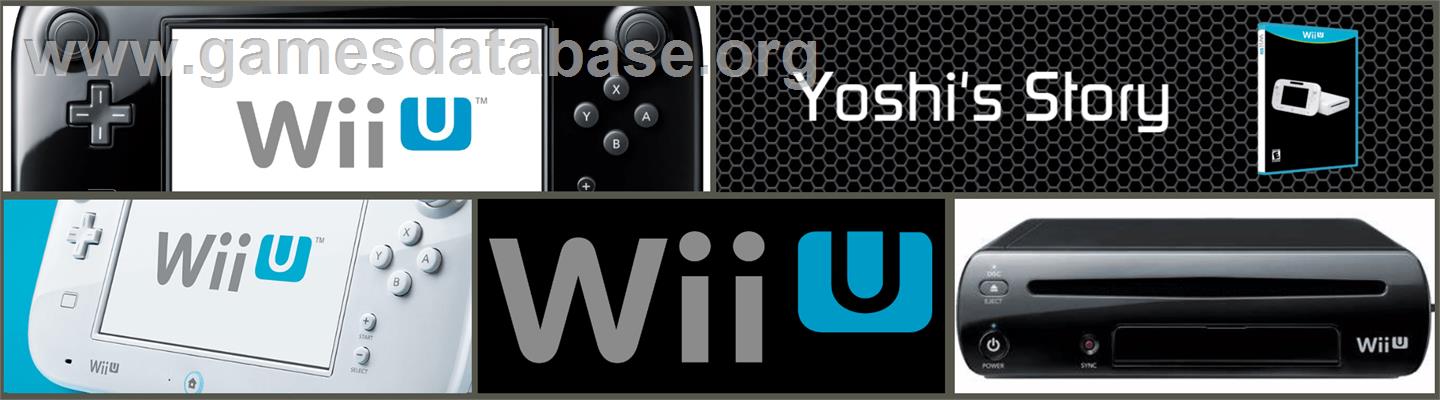 Yoshi's Story - Nintendo Wii U - Artwork - Marquee