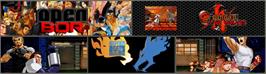 Arcade Cabinet Marquee for Guilty Gear - The Crusades.