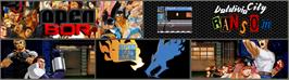 Arcade Cabinet Marquee for Valdivia City Ransom.