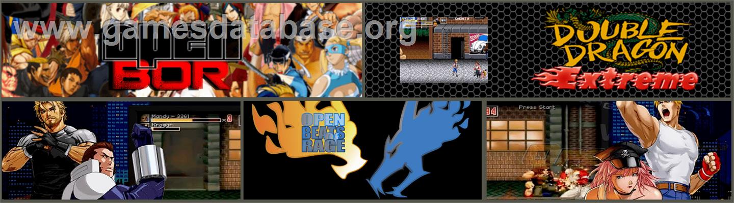 Double Dragon Extreme - OpenBOR - Artwork - Marquee