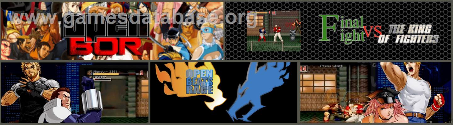 Final Fight vs The King Of Fighters - Episode 1 - OpenBOR - Artwork - Marquee