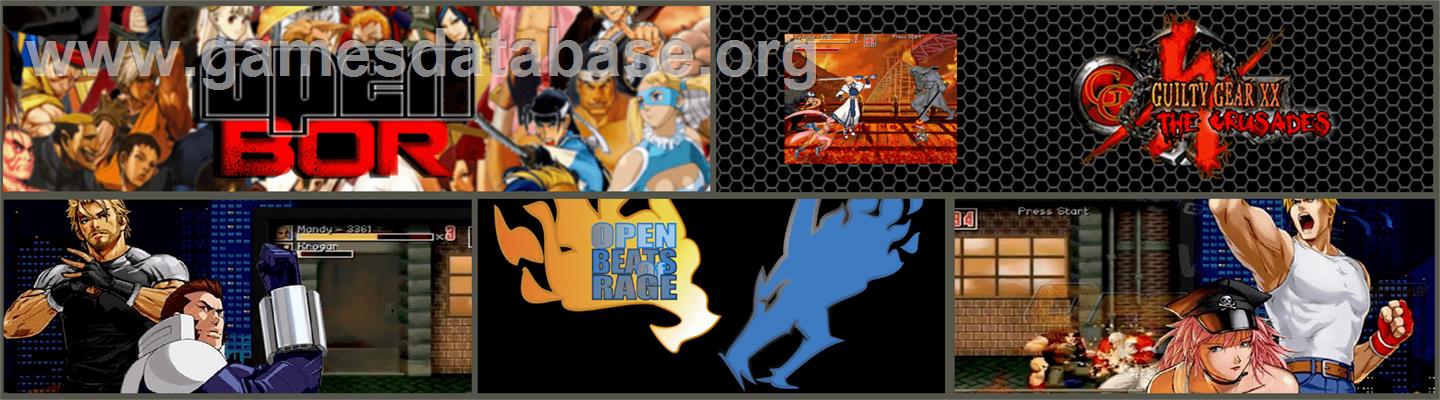 Guilty Gear - The Crusades - OpenBOR - Artwork - Marquee