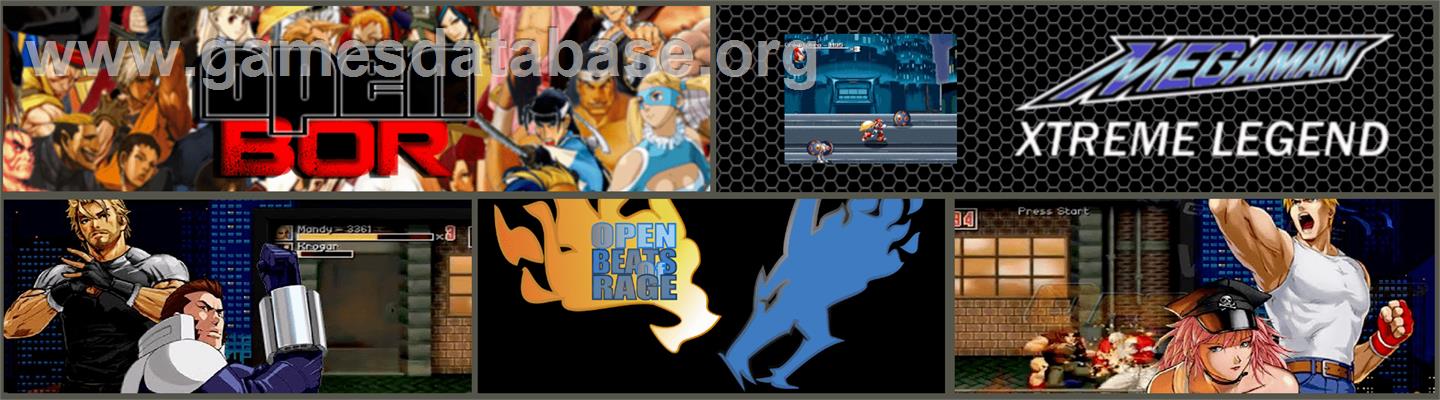 MegaMan - Xtreme Legend - OpenBOR - Artwork - Marquee