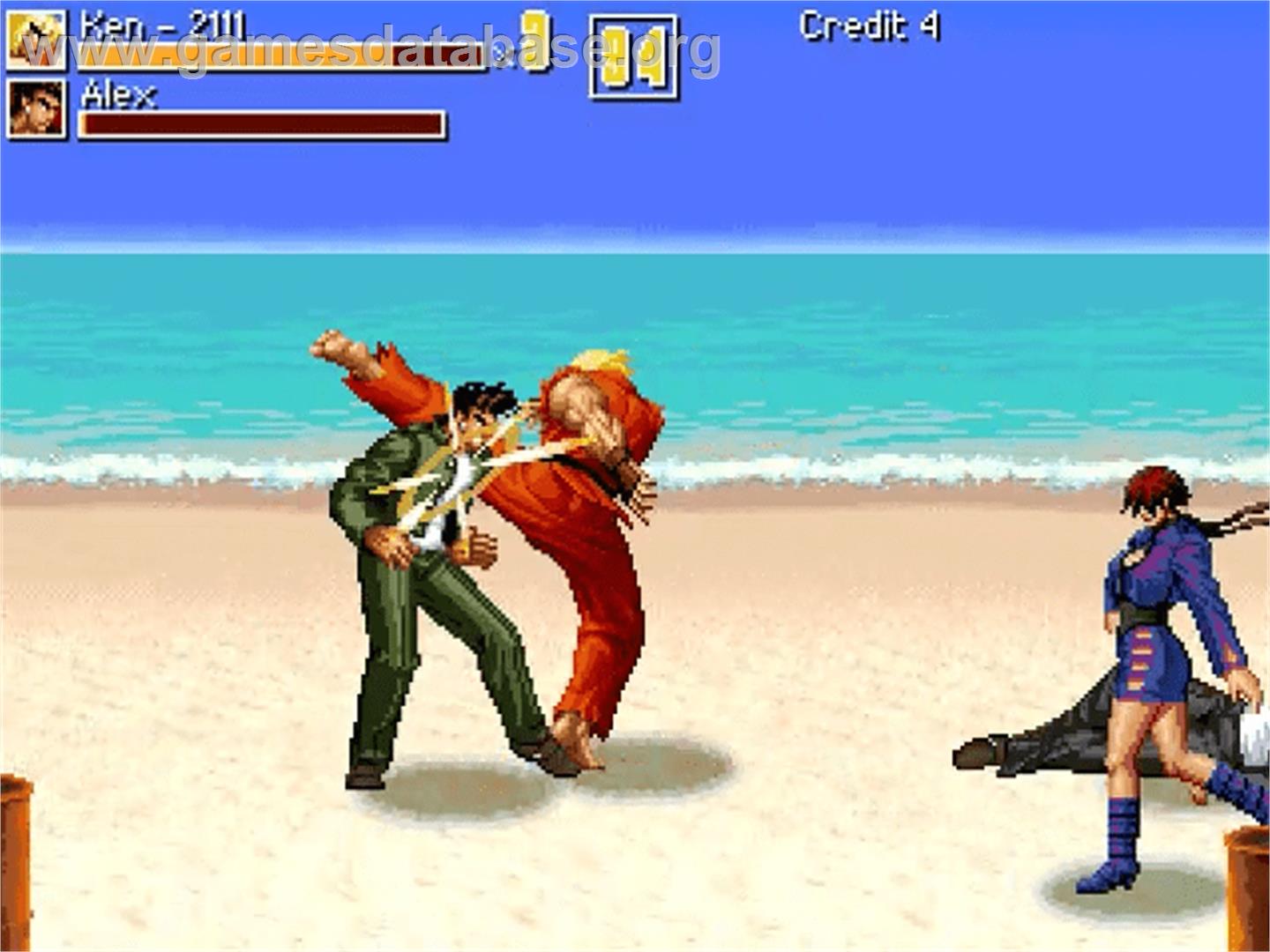 Street Fighter - Beats of Rage Remix II - OpenBOR - Artwork - In Game