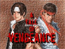 Title screen of A Tale of Vengeance on the OpenBOR.