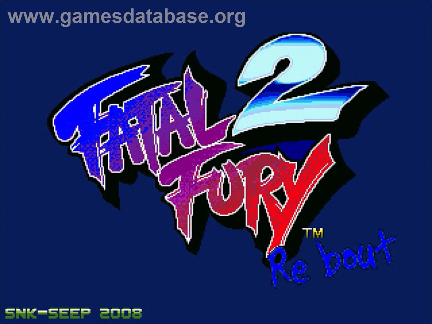 Fatal Fury ReBout 2 - OpenBOR - Artwork - Title Screen