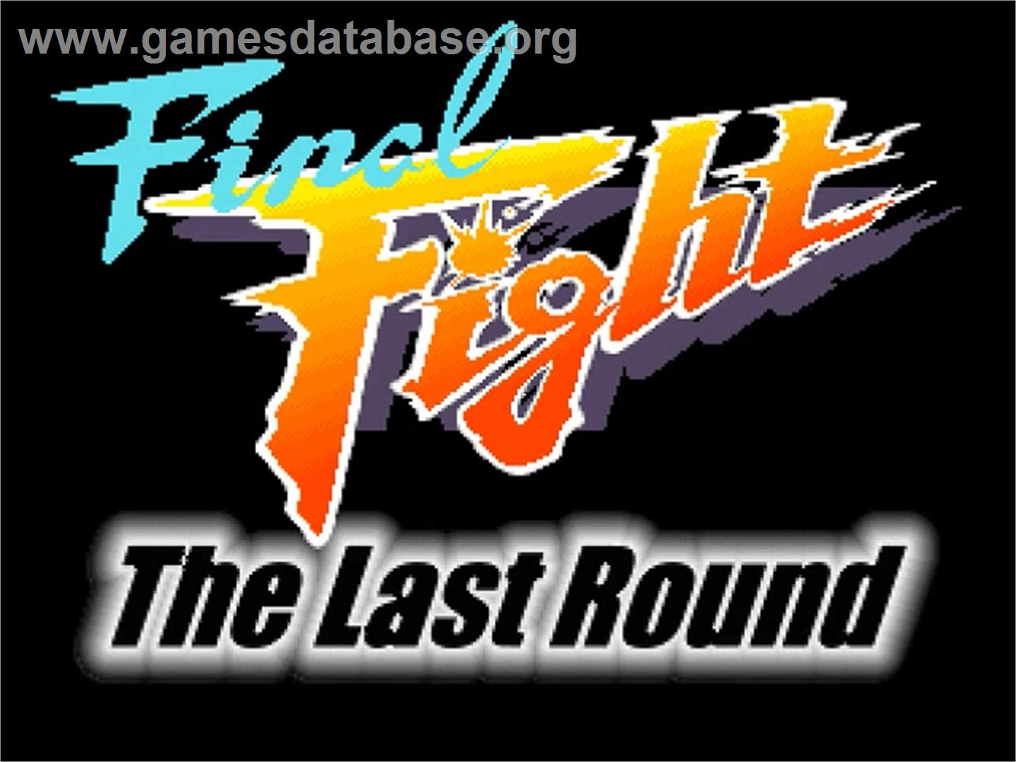Final Fight - Last Round - OpenBOR - Artwork - Title Screen