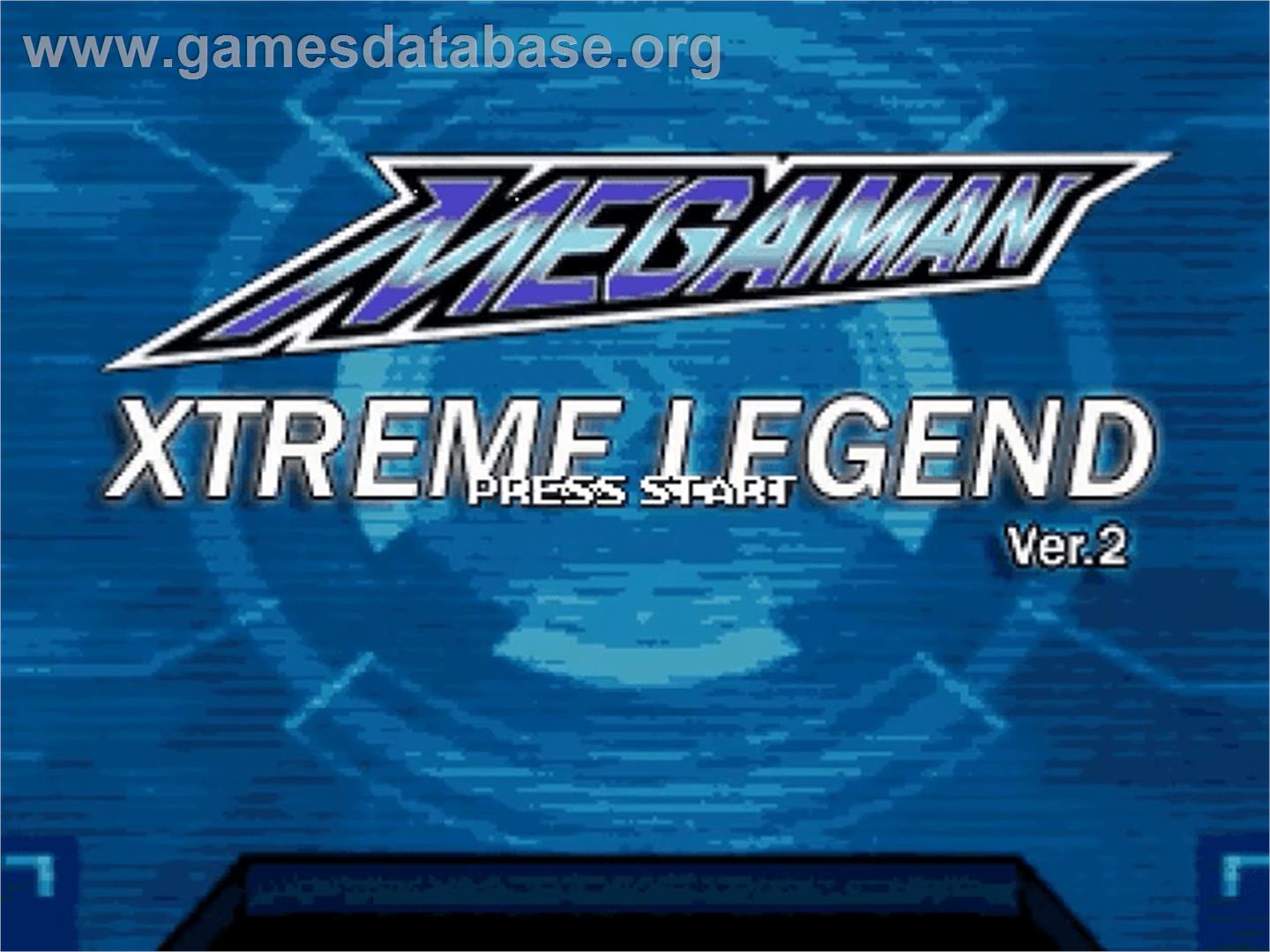 MegaMan - Xtreme Legend - OpenBOR - Artwork - Title Screen