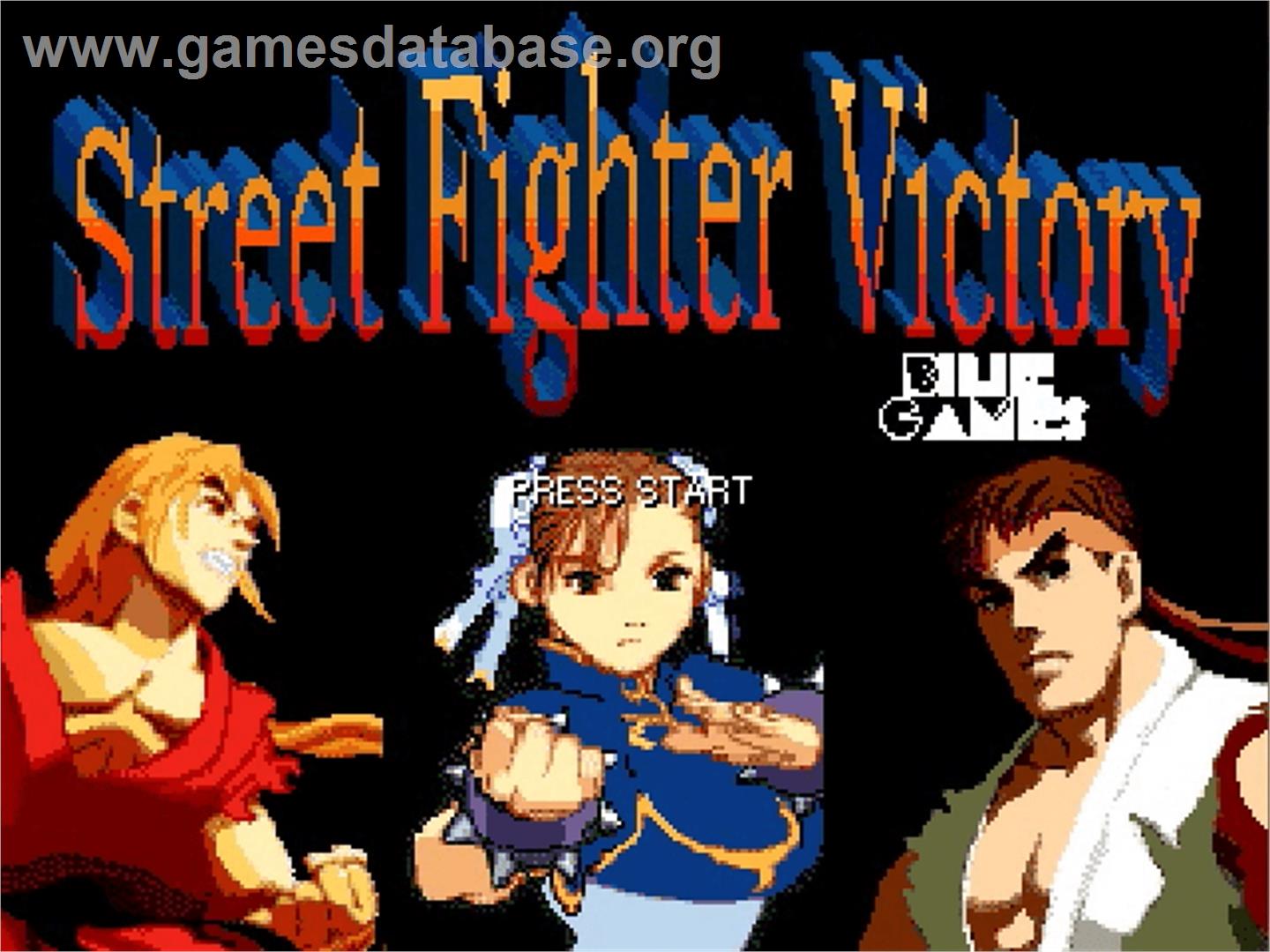 Street Fighter Victory - OpenBOR - Artwork - Title Screen