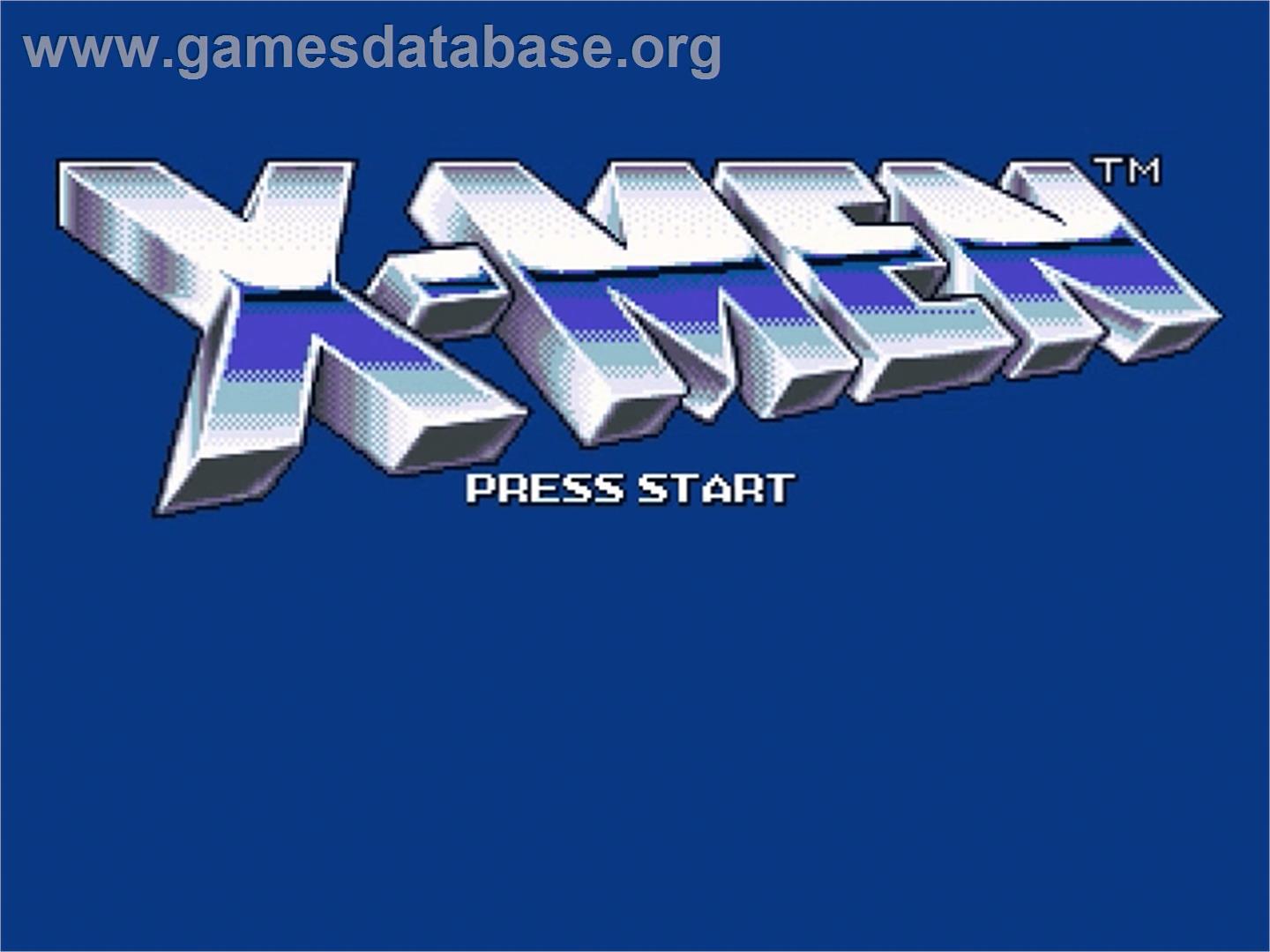 X-Men - OpenBOR - Artwork - Title Screen
