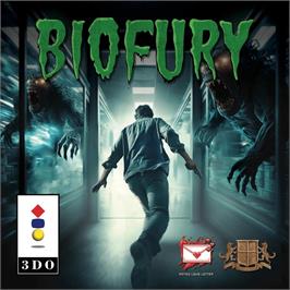 Box cover for Biofury on the Panasonic 3DO.
