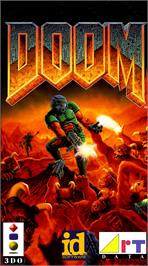 Box cover for Doom on the Panasonic 3DO.