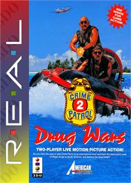 Box cover for Drug Wars on the Panasonic 3DO.