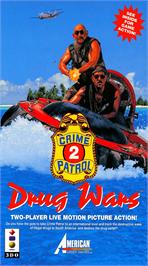 Box cover for Drug Wars on the Panasonic 3DO.
