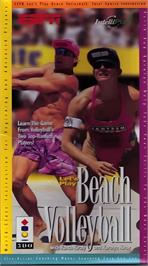 Box cover for ESPN - Let's Play Beach Volleyball on the Panasonic 3DO.