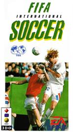Box cover for Fifa International Soccer on the Panasonic 3DO.