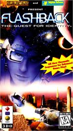 Box cover for Flashback on the Panasonic 3DO.