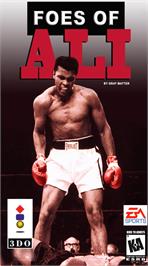 Box cover for Foes Of Ali on the Panasonic 3DO.