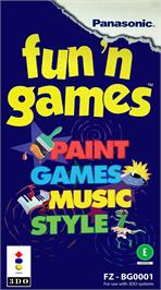 Box cover for Fun 'n' Games on the Panasonic 3DO.