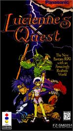 Box cover for Lucienne's Quest on the Panasonic 3DO.