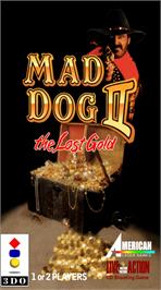 Box cover for Mad Dog 2 - The Lost Gold on the Panasonic 3DO.