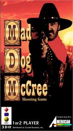 Box cover for Mad Dog Mccree on the Panasonic 3DO.