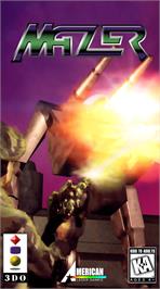 Box cover for Mazer on the Panasonic 3DO.
