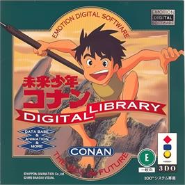 Box cover for Mirai Shounen Conan - Digital Library on the Panasonic 3DO.