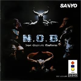 Box cover for N.O.B. - Neo Organic Bioform on the Panasonic 3DO.