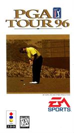 Box cover for Pga Tour 96 on the Panasonic 3DO.