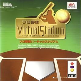 Box cover for Pro Yakyuu Virtual Stadium - Professional Baseball on the Panasonic 3DO.