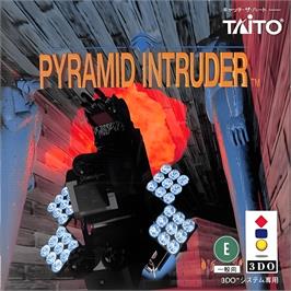 Box cover for Pyramid Intruder on the Panasonic 3DO.