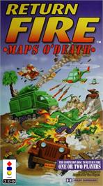 Box cover for Return Fire - Maps O' Death on the Panasonic 3DO.