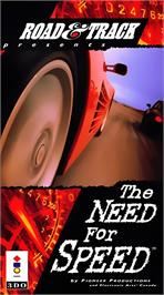 Box cover for Road and Track Presents - The Need for Speed on the Panasonic 3DO.