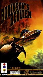 Box cover for Robinson's Requiem on the Panasonic 3DO.