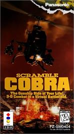 Box cover for Scramble Cobra on the Panasonic 3DO.