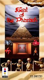 Box cover for Seal Of The Pharaoh on the Panasonic 3DO.