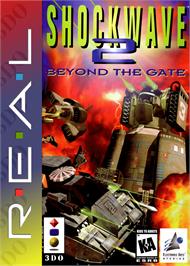 Box cover for Shock Wave 2: Beyond the Gate on the Panasonic 3DO.